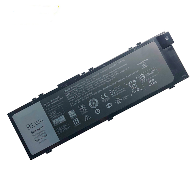 MFKVP Wholesale Brand New Rechargeable Laptop Battery MFKVP for Dell Precision 15 7510 7520 7710 7720 451-BBSD Laptop Battery