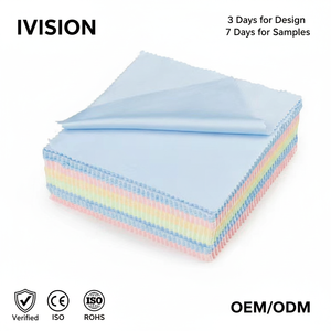 All'ingrosso Ultra-Fine fibra Microsuede <span class=keywords><strong>panno</strong></span> per la pulizia degli <span class=keywords><strong>occhiali</strong></span> portatile e Non graffio opzioni di Logo personalizzato disponibili - Product Image 1