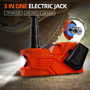 Gato hidráulico eléctrico de 5 toneladas y 12V, kit 3 en 1, elevador automático de coches con bomba de aire y llave de impacto para SUV y <span class=keywords><strong>camiones</strong></span> - Product Image 4