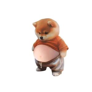 Autocollant 3D anti-collision pour poignée de porte Shiba Inu, support mural, coussinet décoratif anti-stress compressible, usage domestique - Product Image 4