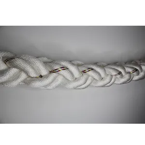 Corda de amarração de polipropileno trançada 8/12 fios corda de monofilamento flutuante marinho único