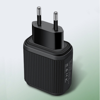 Adaptateur mural de charge rapide pour téléphone portable, vertical, 3A, 4 ports USB 3.1, 30W, 5V/3A, QC3.0, EU/US/UK