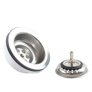 WaiiHO 010 Filtro de Desagüe para Fregadero de Cocina, Cesta Coladora de Acero Inoxidable 304 para Residuos - Product Image 5