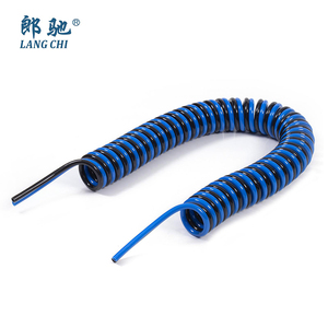 OD12mm*ID8mm Polyether PUR Spiral Pipe Multi-row Spring <strong>Coil</strong> <strong>Pneumatic</strong> Hose - Product Image 4