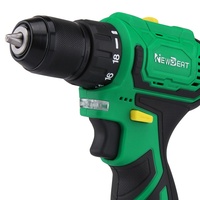 Perceuse sans fil NEWBEAT 12V sans balais avec contrôle de vitesse infini, mandrin autobloquant réversible, batterie lithium rechargeable