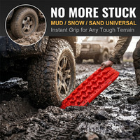 Cadenas de Nieve para Auto Maidesen, Placa Antideslizante de Rescate, Kit de Herramientas de Emergencia, Asistencia de Tracción en Lodo y Arena, 10T, 6 Meses de Garantía