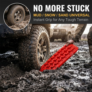 Chaînes à neige tout-terrain Maidesen pour voiture, plaque antidérapante de secours automobile, kit d'outils d'urgence, assistance à la traction boue/sable 10T, garantie 6 mois - Product Image 2