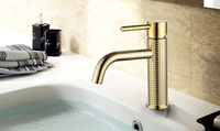 Robinet de lavabo de luxe à poignée unique, mitigeur chromé, cartouche céramique, écologique, garantie 5 ans, moderne, à poser sur le comptoir