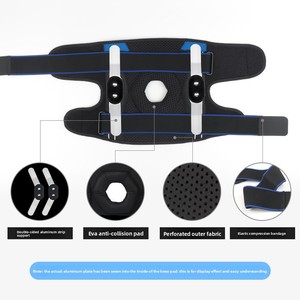 Genouillère de sport Support de compression Anti-Collision Sangle rotule pour hommes et femmes Basketball Cyclisme Course Genou Protecteur - Product Image 2