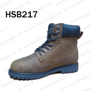 ZH-botas de seguridad para fábrica, botas de seguridad resistentes al calor con estilo de nubuck de cemento, para el mercado australiano, HSB217 - Product Image 3