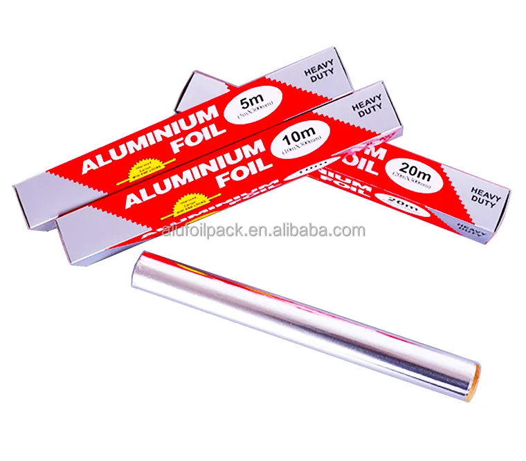 Nhà bếp sử dụng có thể tái chế hộ gia đình bao bì thực phẩm bạc Aluminum foil gói giấy