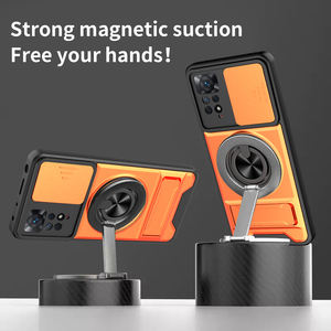 เคสโทรศัพท์มือถือระบบแม่เหล็ก TPU + PC กันกระแทกสุดหรูเคสฝาหลังสำหรับ redmi Note 11 Pro 5G 4G - Product Image 3