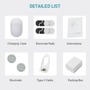 Mini trở lại cổ phần còn lại Massage Pad đầy đủ cơ thể hàng chục đơn vị trị liệu điện tử giảm đau xung tập thể dục EMS kích thích cơ bắp Massager - Product Image 5