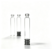 Cartouche d'insuline 3 ml compatible avec les stylos injecteurs d'insuline, paroi intérieure lisse pour liquide de 3 ml, outil diabétique portable de voyage
