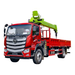 Grúa Montada en Camión Foton Aumark 4x2 de Alta Calidad con Pluma Rígida, Precio de Fábrica, Grúa Cargadora de 12 Toneladas y 10 Toneladas - Product Image 1