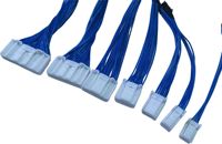 Câble EV 2,2 mm avec connecteur femelle, prise en cuivre étamé, faisceau de câblage automobile UL11028 22AWG