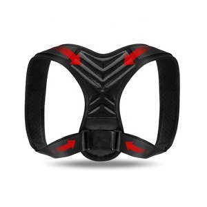 Thoải mái Neoprene trên vai trở lại hỗ trợ vị trí vành đai chỉnh PU Chất liệu để bảo vệ - Product Image 1