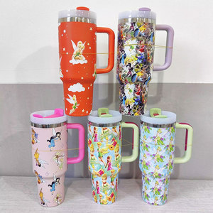 Bottiglia d'Acqua con Incisione Laser da 40oz con Manico, Tumbler in <span class=keywords><strong>Acciaio</strong></span> Inox, Thermos con Cannuccia, <span class=keywords><strong>Tazza</strong></span> <span class=keywords><strong>Termica</strong></span> Portatile Isolata - Product Image 6
