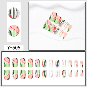 Collection d'ongles artificiels de conception d'ongles de mode d'automne et d'<span class=keywords><strong>hiver</strong></span> - Product Image 2