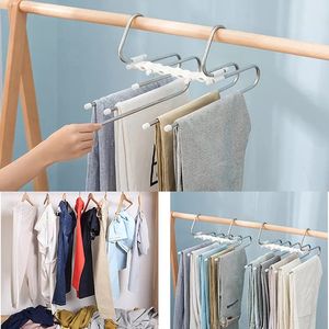 Organizador de Armario Multifuncional 5 en 1, Perchas Mágicas para Pantalones con 2 Unidades para Estantes de Ropa - Product Image 6