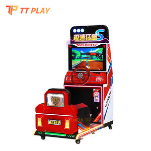 Máquina <span class=keywords><strong>de</strong></span> Juego Arcade <span class=keywords><strong>de</strong></span> Carreras <span class=keywords><strong>de</strong></span> Autos Operada con Monedas para 2 Jugadores |   Simulador <span class=keywords><strong>de</strong></span> Video HD para Centros <span class=keywords><strong>de</strong></span> Entretenimiento Infantil en Interiores - Product Image 2