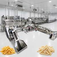 Línea de Producción de Papas Fritas Congeladas con Túnel de Congelación Rápida IQF e Integración de Cadena de Frío para Procesamiento de Papas de Grado Exportación