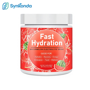 Polvo Electrolítico con <span class=keywords><strong>Vitaminas</strong></span>, Sodio, <span class=keywords><strong>Potasio</strong></span>, <span class=keywords><strong>Magnesio</strong></span>, Calcio, Sabor Sandía, Sin Azúcar, Mezcla para Bebida Hidratante, 30 Porciones - Product Image 1