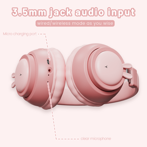 Auriculares inalámbricos para videojuegos, cascos con BT 5,2, controladores de 10mm, sonido envolvente, micrófono HD para <span class=keywords><strong>PC</strong></span>, portátil, <span class=keywords><strong>Gamer</strong></span>, teléfono móvil - Product Image 2