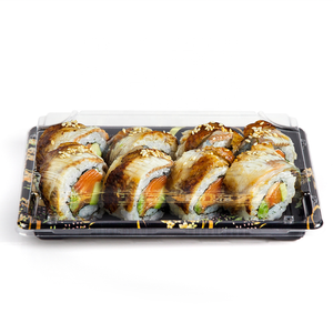 Bols d'assiettes en plastique PET <span class=keywords><strong>de</strong></span> qualité alimentaire d'approvisionnement d'usine pour le stockage des aliments à emporter-<span class=keywords><strong>Plateau</strong></span> à sushi Gâteau Chocolat Bonbons Sandwich Blister - Product Image 1