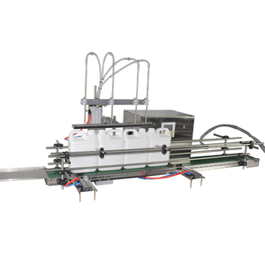 Machine de remplissage de bouteilles automatique pour <span class=keywords><strong>vinaigre</strong></span>, lait, jus, nettoyant à graisse de cuisine, liquide de lave-glace, engrais soluble dans l'eau - Product Image 2