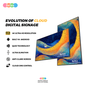32/43/55 Inch QLED LCD <b>Display</b> With Android OS IP65 for Indoor Advertising <b>Wall</b>-Mounted Digital Signage Android <b>Display</b> Internet - Product Image 3