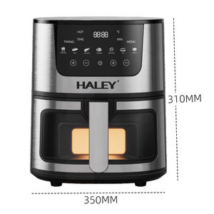 HALEY <span class=keywords><strong>Friteuse</strong></span> à air chaud de haute qualité, sans huile, à vapeur, sans revêtement en acier inoxydable, personnalisée, <span class=keywords><strong>7</strong></span> <span class=keywords><strong>litres</strong></span>, 8L - Product Image 6
