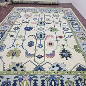 Alfombras de lana hechas a mano patrón abstracto anudado disponibles en tamaños 8x10 9x12 10x14 6x9 y 6x9 pies personalizados - Product Image 1