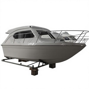 Bateau de patrouille rapide de luxe en fibre de verre, directement de l'usine, pour passagers et pêche en mer, 7.8x2.95x0.6m, profondeur 0.6m - Product Image 5