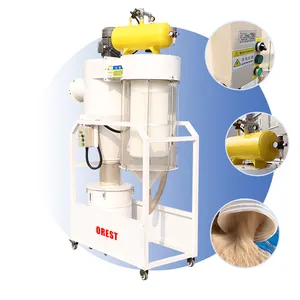 Radial Blade Manual Decent Bag Type Cyclone Dust Collector