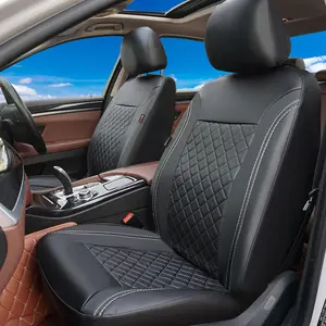 Set completo universale auto Zubehor Premium 3D Air Mesh Design <span class=keywords><strong>coprisedili</strong></span> per autoveicoli neri adatto alla maggior parte delle auto, suv e camion - Product Image 1