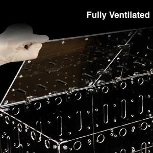 Jaula de acrílico aceptable personalizada, jaula cerrada múltiple para pájaros, conejillos de indias, Chinchillas, animales pequeños conectables, bricolaje, extensible - Product Image 3