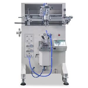 Nueva Máquina de Serigrafía Semiautomática para Superficies Cilíndricas Curvas, Impresora Neumática Multifuncional para Etiquetas en Frascos y Tubos de Plástico - Product Image 6