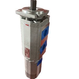 Pompe double HuamaoCBN, pompe spéciale pour accessoires hydrauliques de camion de voirie, utilisée dans les camions de voirie. - Product Image 1