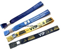 Bracelets en tissu personnalisés pour festivals de musique, bracelets écologiques, bracelets de festival, bracelets en tissu tissé