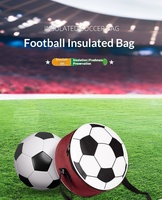 Sac isotherme pliable portable pour le football, grande capacité, en tissu Oxford imperméable, avec 50 blocs de glace, pour l'extérieur, nouvelle collection transfrontalière 2026