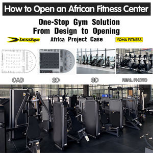 Proyecto de Centro de Fitness en África: Solución Integral Llave en Mano para la Instalación de Equipos de Gimnasio Comercial Completo en el Distrito <span class=keywords><strong>Central</strong></span> de Negocios - Product Image 2