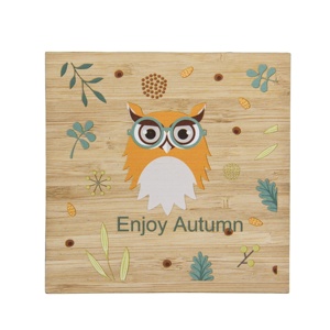 Custom Printed Greeting Cards Eco-Friendly Bamboo Crafts
