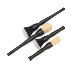 Brosse de nettoyage intérieur de voiture à poils doux NIKO, ensemble de brosses de lavage et de détaillage de voiture - Product Image 1