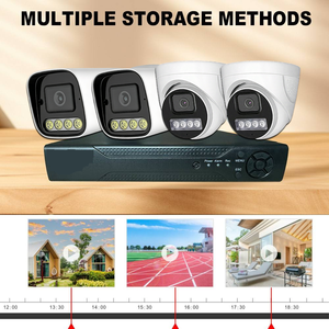 ระบบกล้องวงจรปิดอนาล็อก 4CH 2MP 5MP พร้อมระบบมองกลางคืน DVR AHD ชุดอุปกรณ์รักษาความปลอดภัยภายในบ้าน ระบบเฝ้าระวังเครือข่าย พร้อมฮาร์ดดิสก์ 500GB - Product Image 6