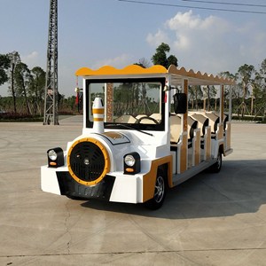 Tren Eléctrico de 14 Plazas, Vehículo Eléctrico de Turismo para Exteriores, para Parques Públicos - Product Image 1
