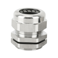 Alemán americano impermeable IP68 NPT níquel latón prensaestopas Metal Cable glándula juntas conector con PG diente para uso al aire libre