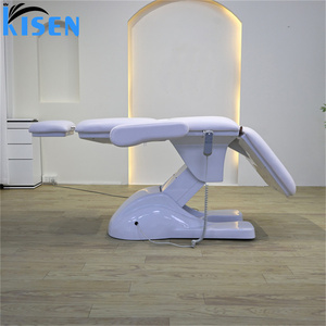 Kisen Personalized Custom Electric Facial Chair Bed Beauty Salon Bed Massage <b>Table</b> Electric Recliner Esthetician Bed for Medical - Product Image 3