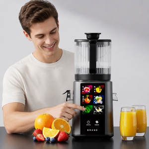 Mini <span class=keywords><strong>extracteur</strong></span> <span class=keywords><strong>de</strong></span> <span class=keywords><strong>jus</strong></span> à froid 3L avec moteur DC, éjection automatique des pulpes, auto-nettoyant, à mastication lente pour usage domestique et commercial - Product Image 4