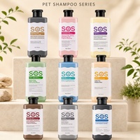Shampoo pour chien SOS 530ml Formule pour poils roux et bruns Utilisation en salle de bain Toutes saisons